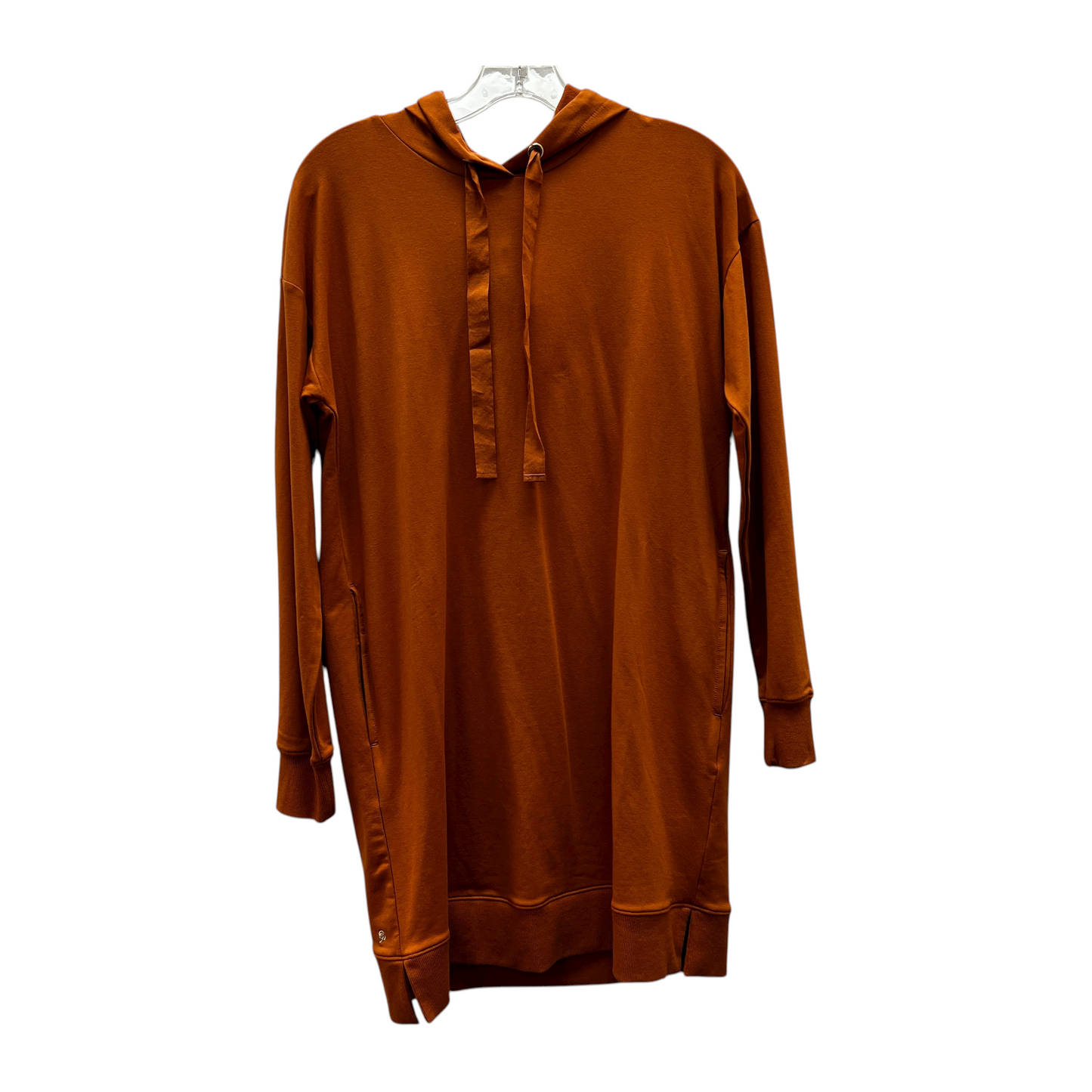 Dress Casual Short By The Drop In Orange, Size:Xs