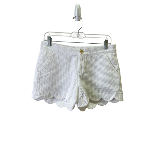 Shorts Designer By Lilly Pulitzer In White, Size:2