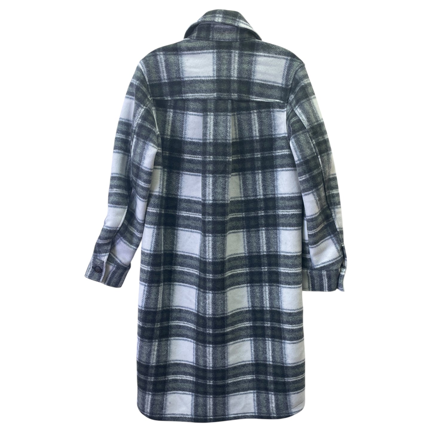Coat Other By H&M In Green & Grey, Size:Xs