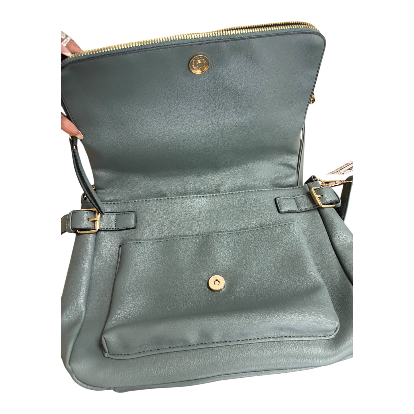 Handbag By Cme In Aqua, Size:Large
