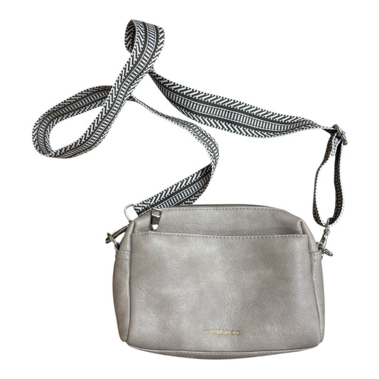 Crossbody By West Bound In Taupe, Size:Medium