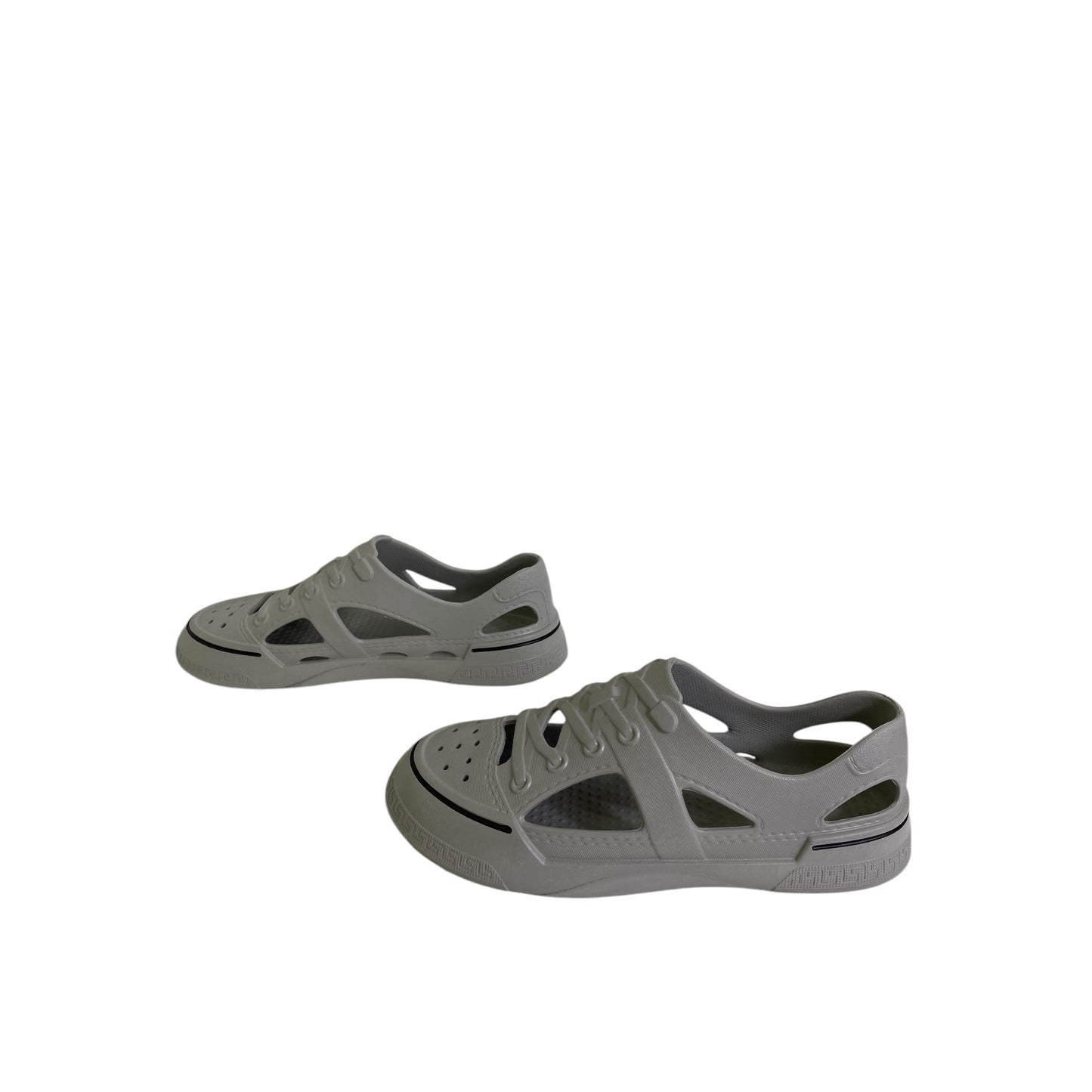 Shoes Flats By Cme In Grey, Size:12