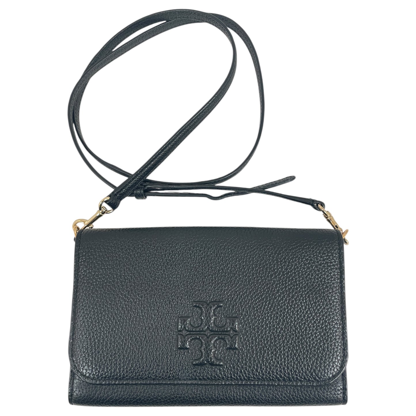 Crossbody Designer By Tory Burch In Black, Size:Small