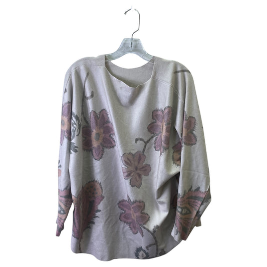 Top Ls By Sioni In Beige, Size:1X