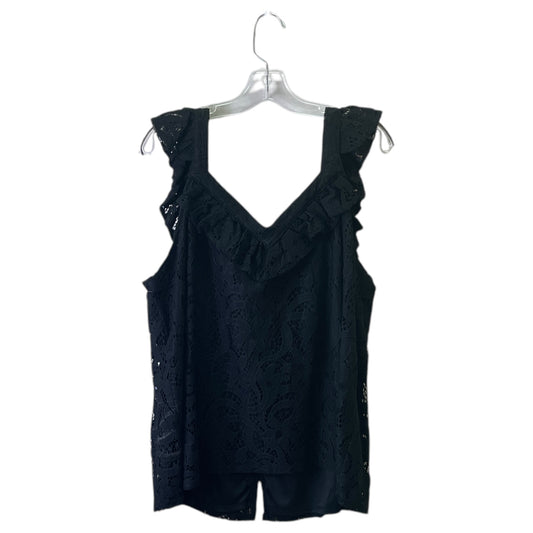 Top Sleeveless By Torrid In Black, Size:2X