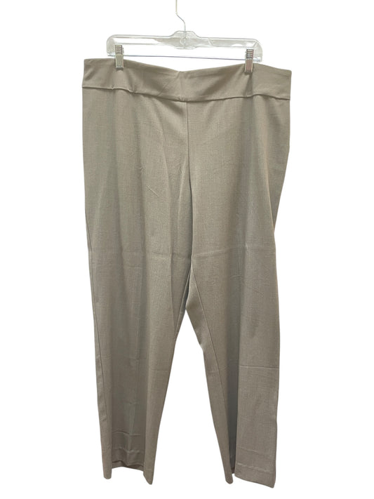 Pants Other By Roz And Ali In Taupe, Size:16