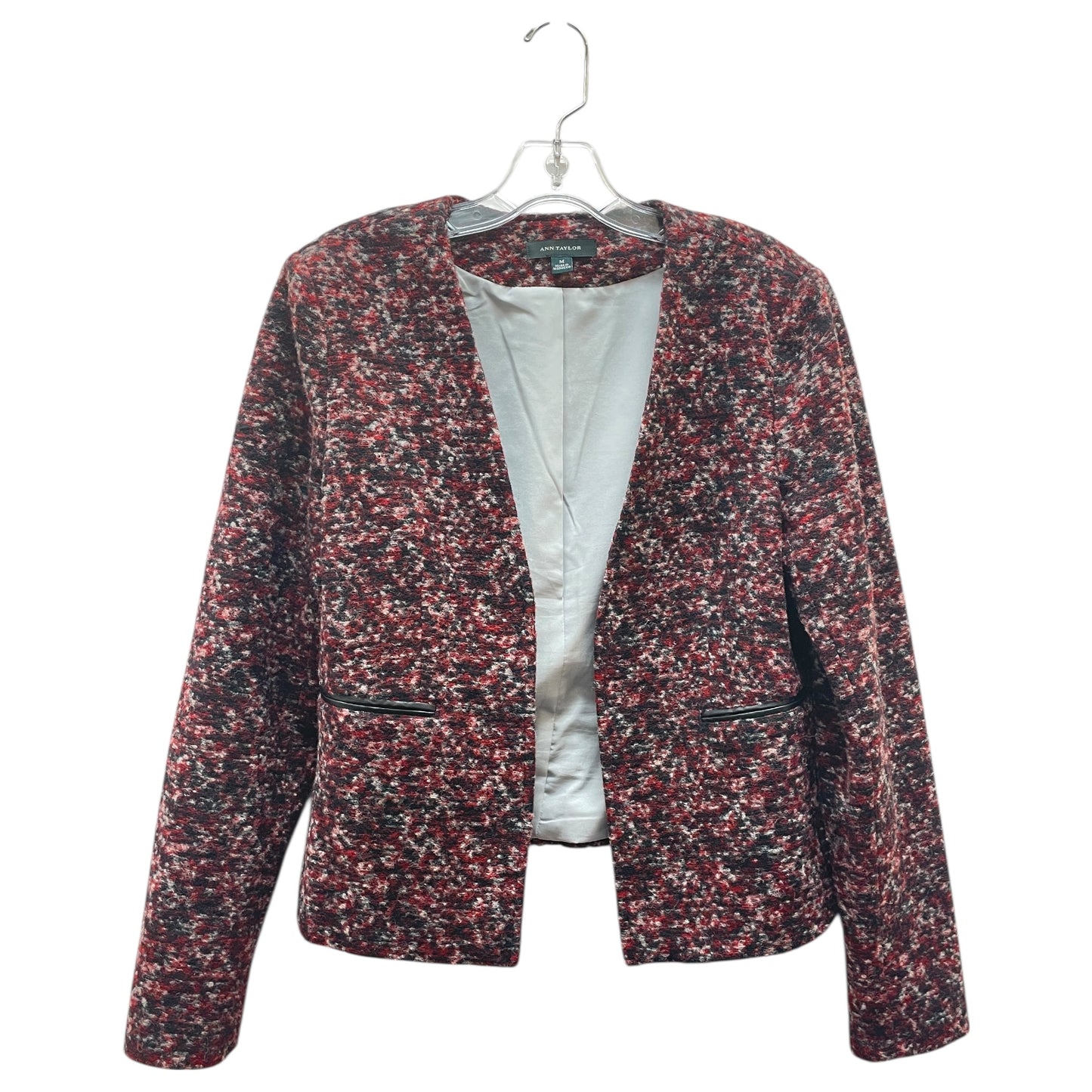 Blazer By Ann Taylor In Red, Size:M