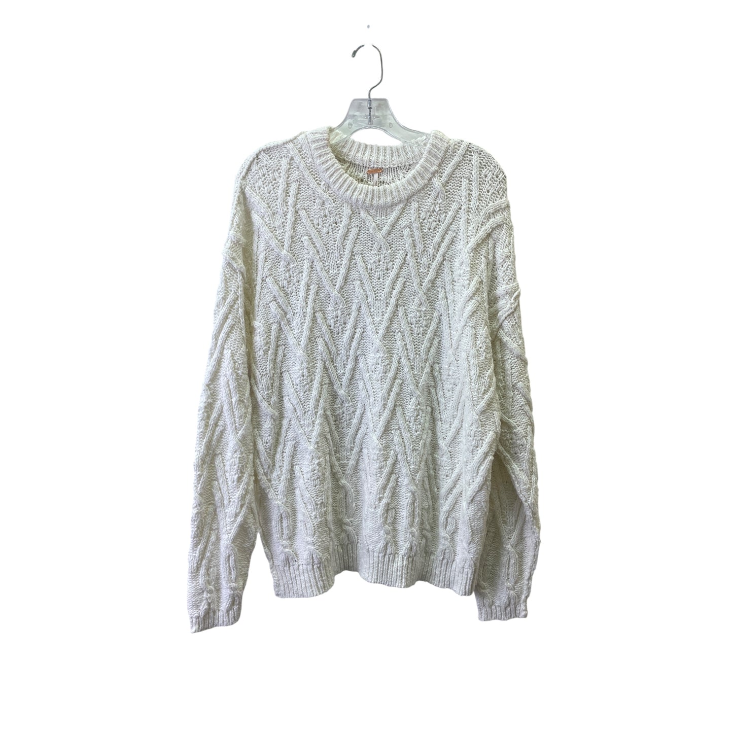 Sweater By Free People In White, Size:S