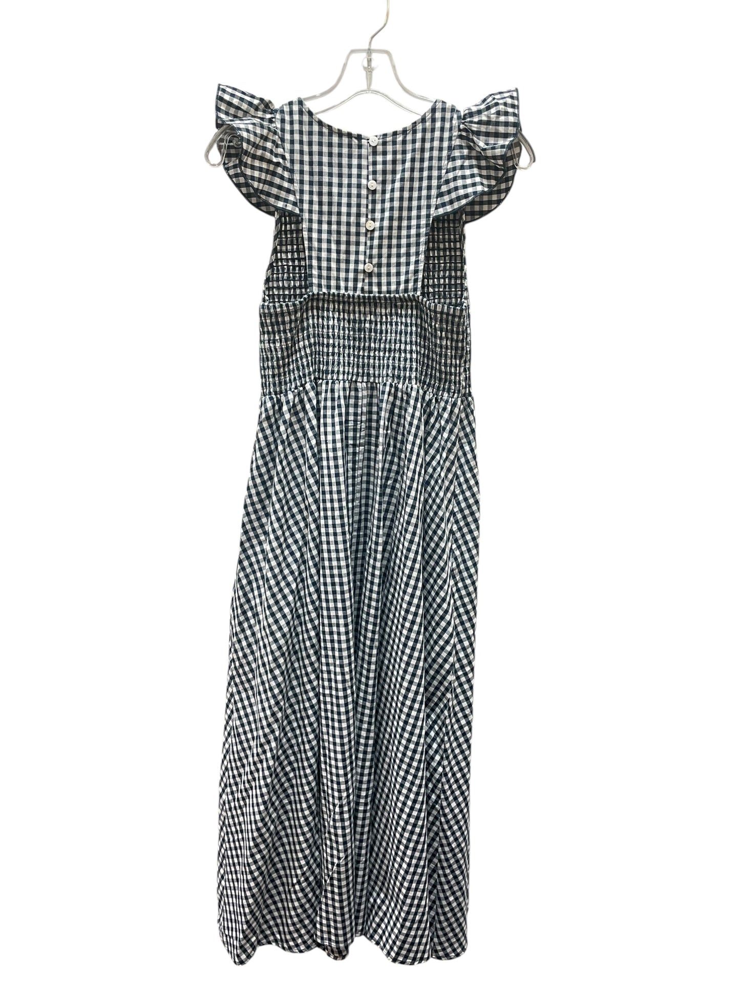 Dress Casual Maxi By NOM In Plaid Pattern, Size:S