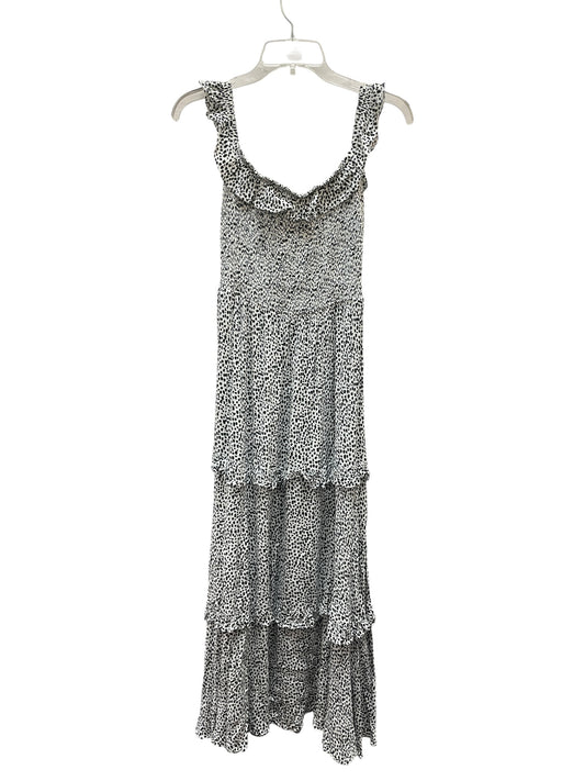 Dress Casual Maxi By Express In Black & White, Size:Sp