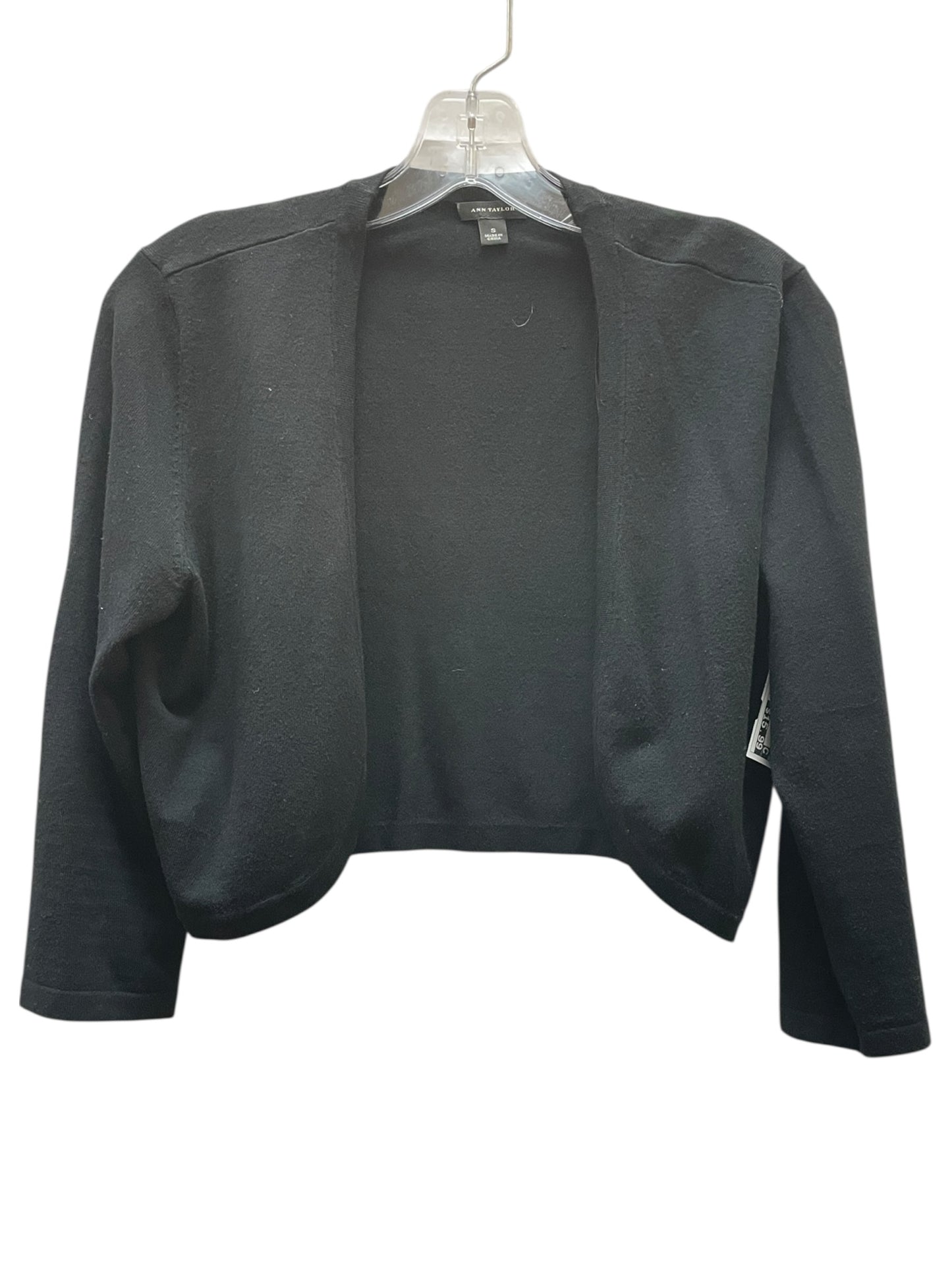 Cardigan By Ann Taylor In Black, Size:S
