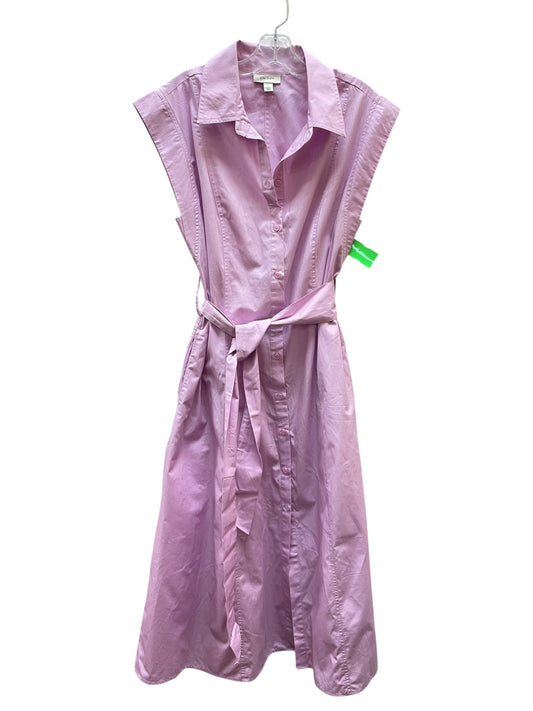 Dress Casual Midi By On 34Th In Purple, Size:L