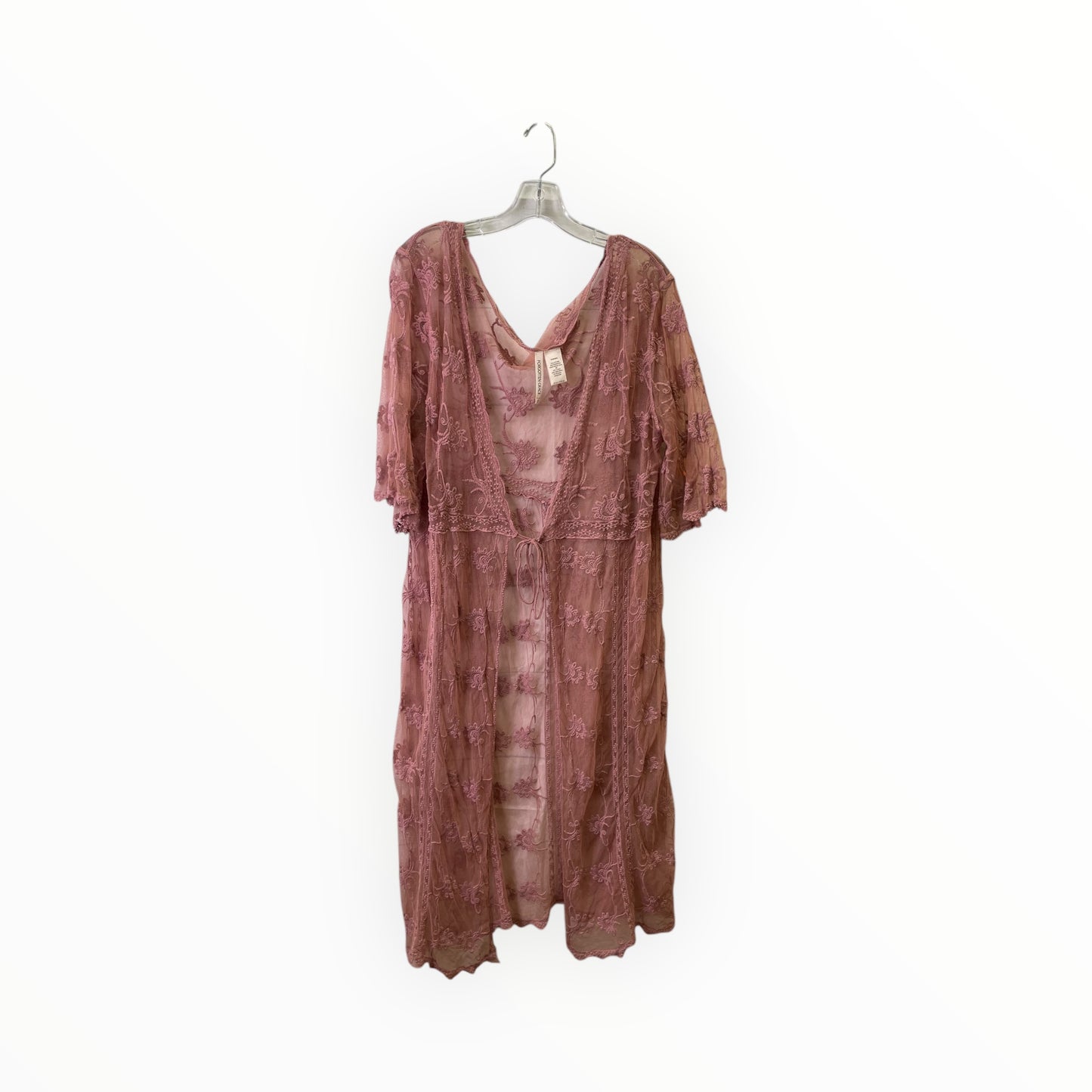 Cardigan By Forgotten Grace In Mauve