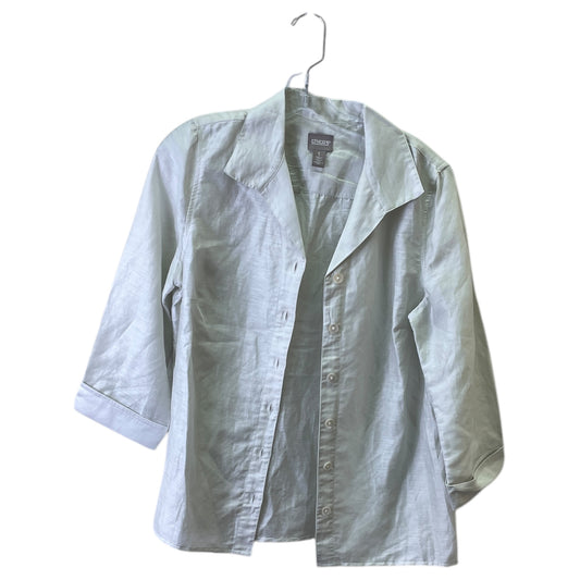 Top Ls By Chicos In Green, Size:M