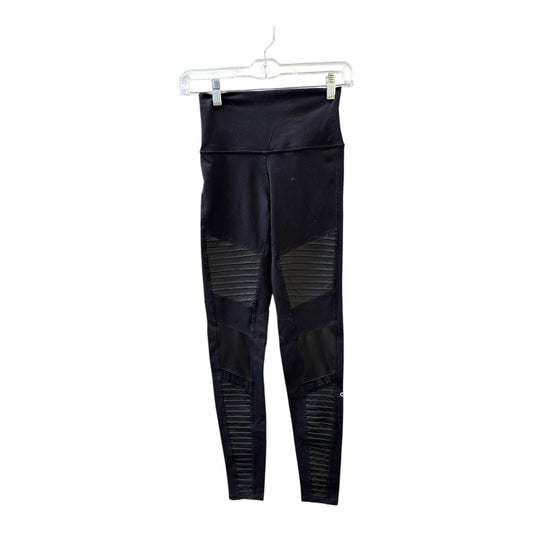 Athletic Leggings By Alo In Black, Size:Xs