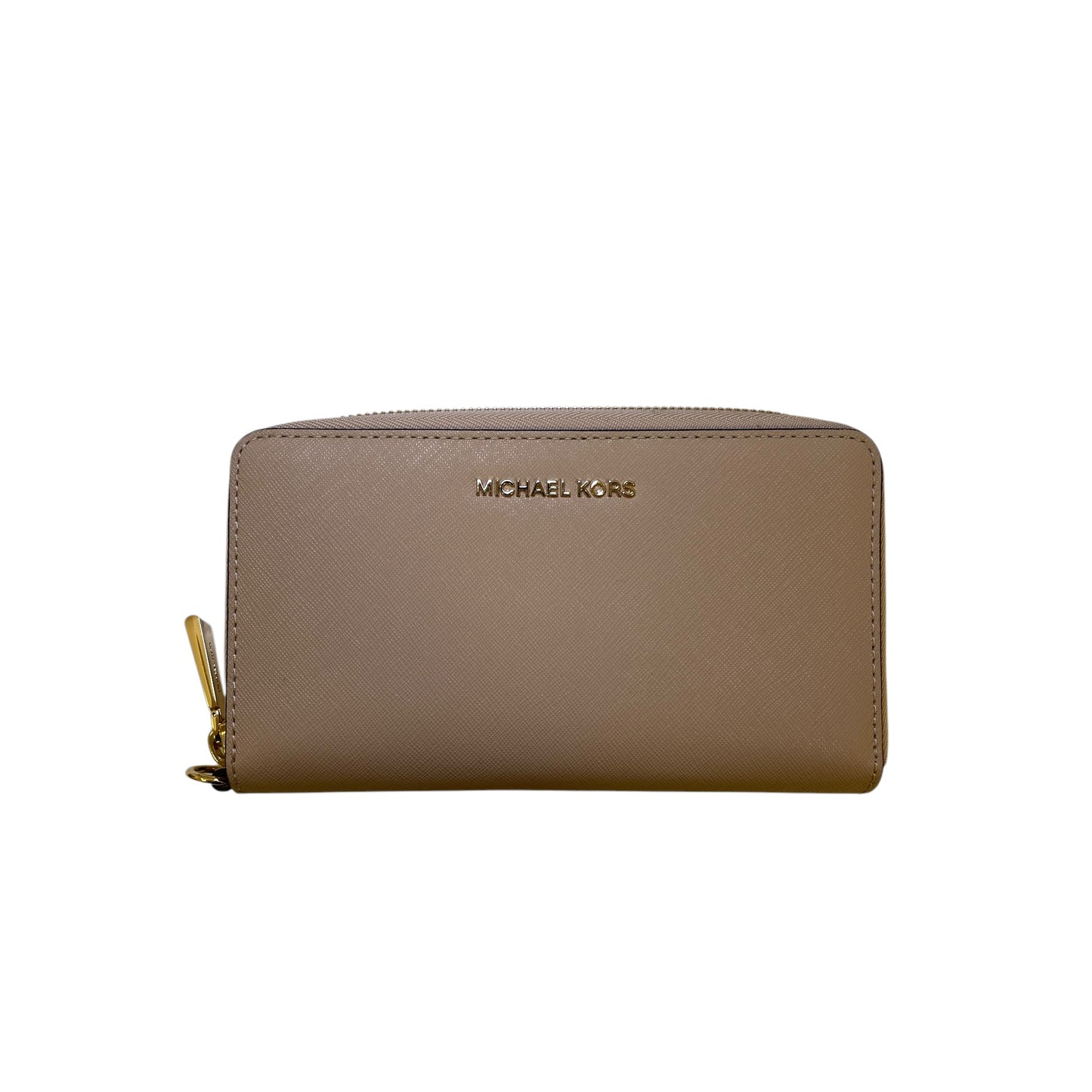 Wallet Designer By Michael Kors In Tan, Size:Medium