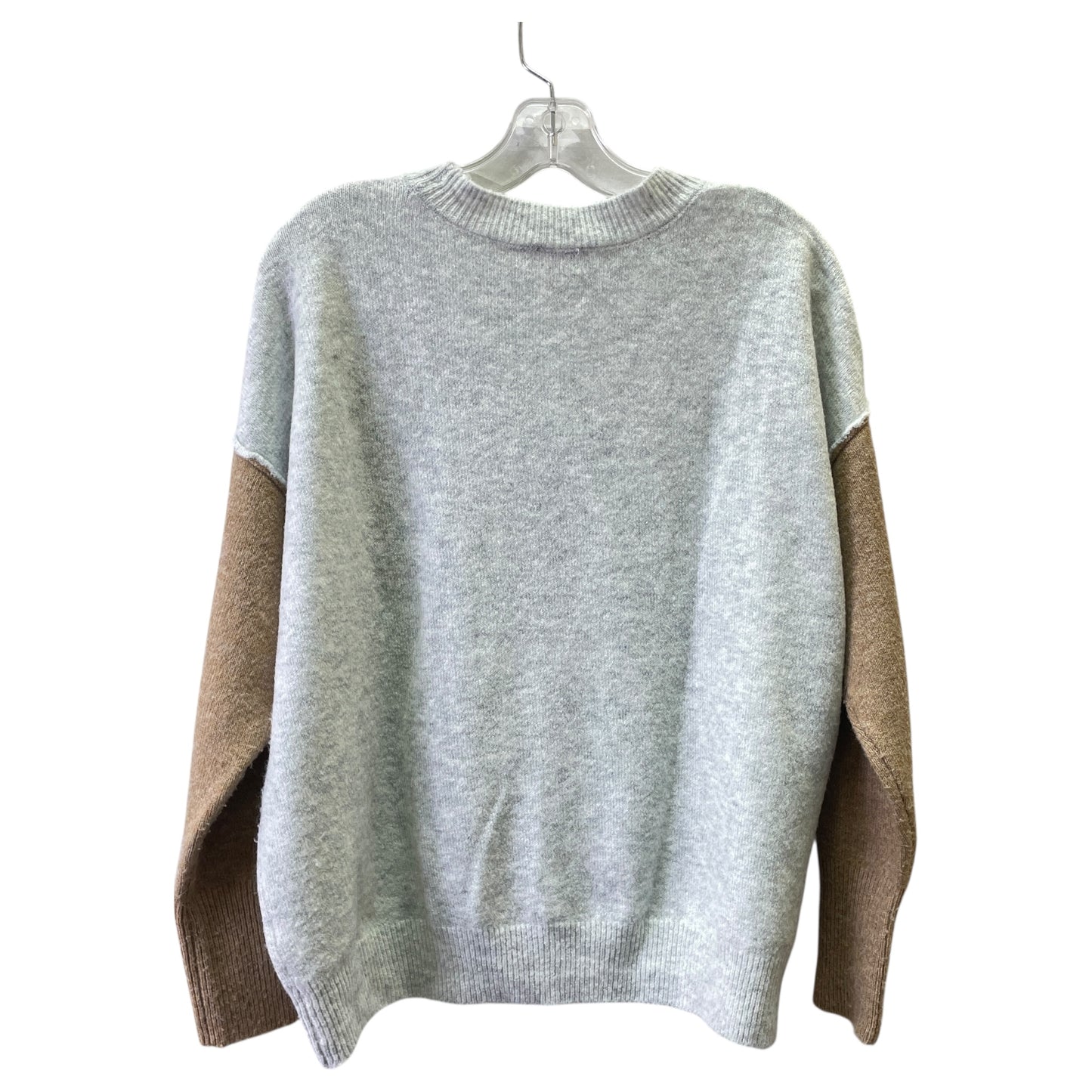 Sweater By Vince Camuto In Brown & Grey, Size:S