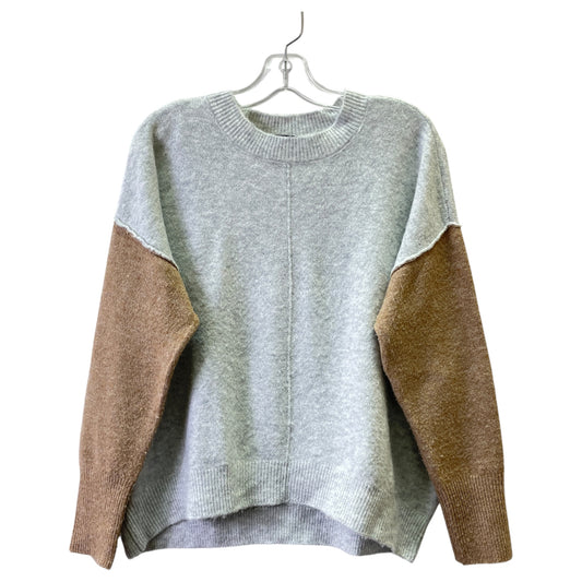 Sweater By Vince Camuto In Brown & Grey, Size:S