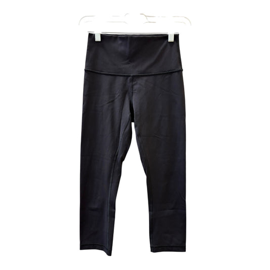 Athletic Leggings Capris By Lululemon In Black, Size:S