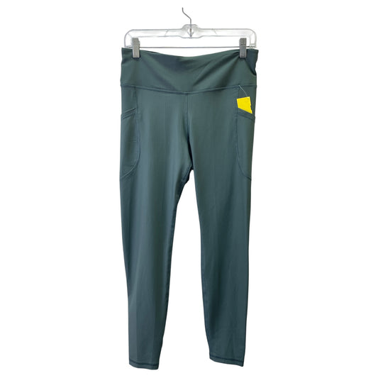 Athletic Leggings By Old Navy In Green, Size:L