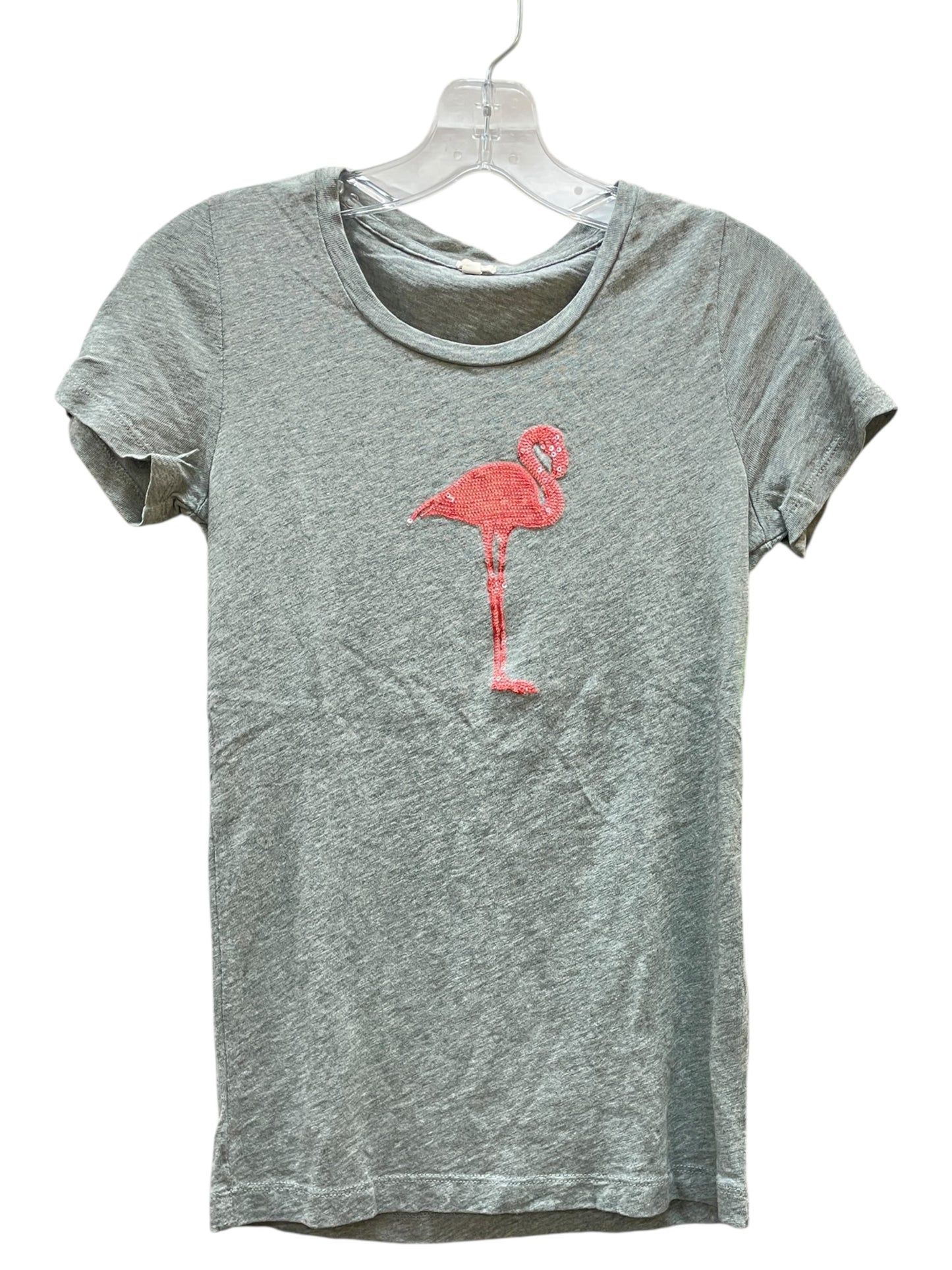 Top Ss By J. Crew In Grey & Pink, Size:Xs