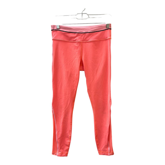 Athletic Leggings By Lululemon In Orange, Size:S