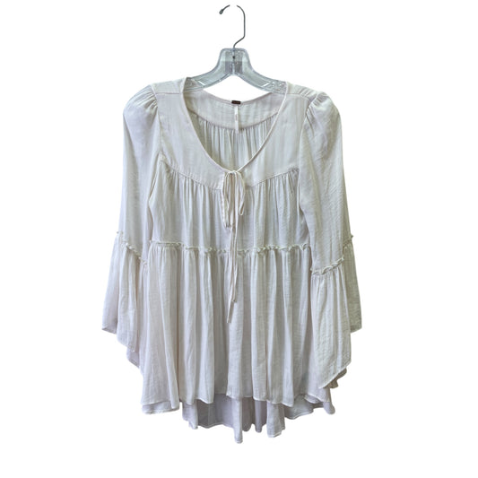 Top Ls By Free People In Cream, Size:S