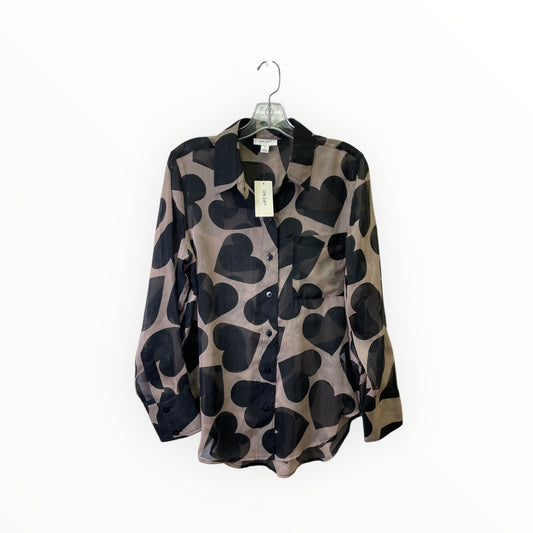 Top Ls By On 34TH In Black, Size:M