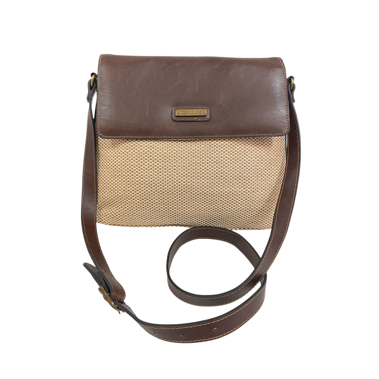 Crossbody By Crossroads In Brown, Size:Medium