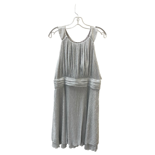 Dress Party Short By J.Taylor In Silver, Size:16