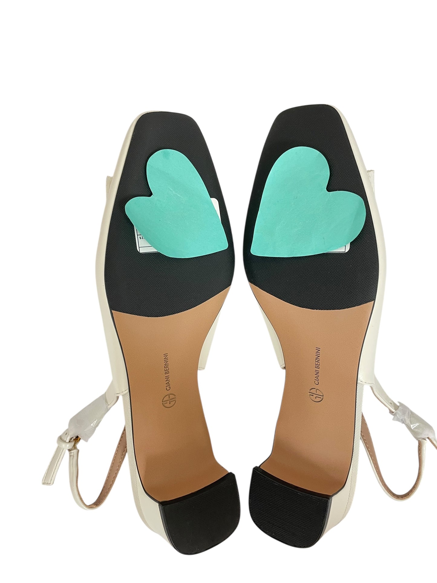 Shoes Heels Block By Giani Bernini In White, Size:9