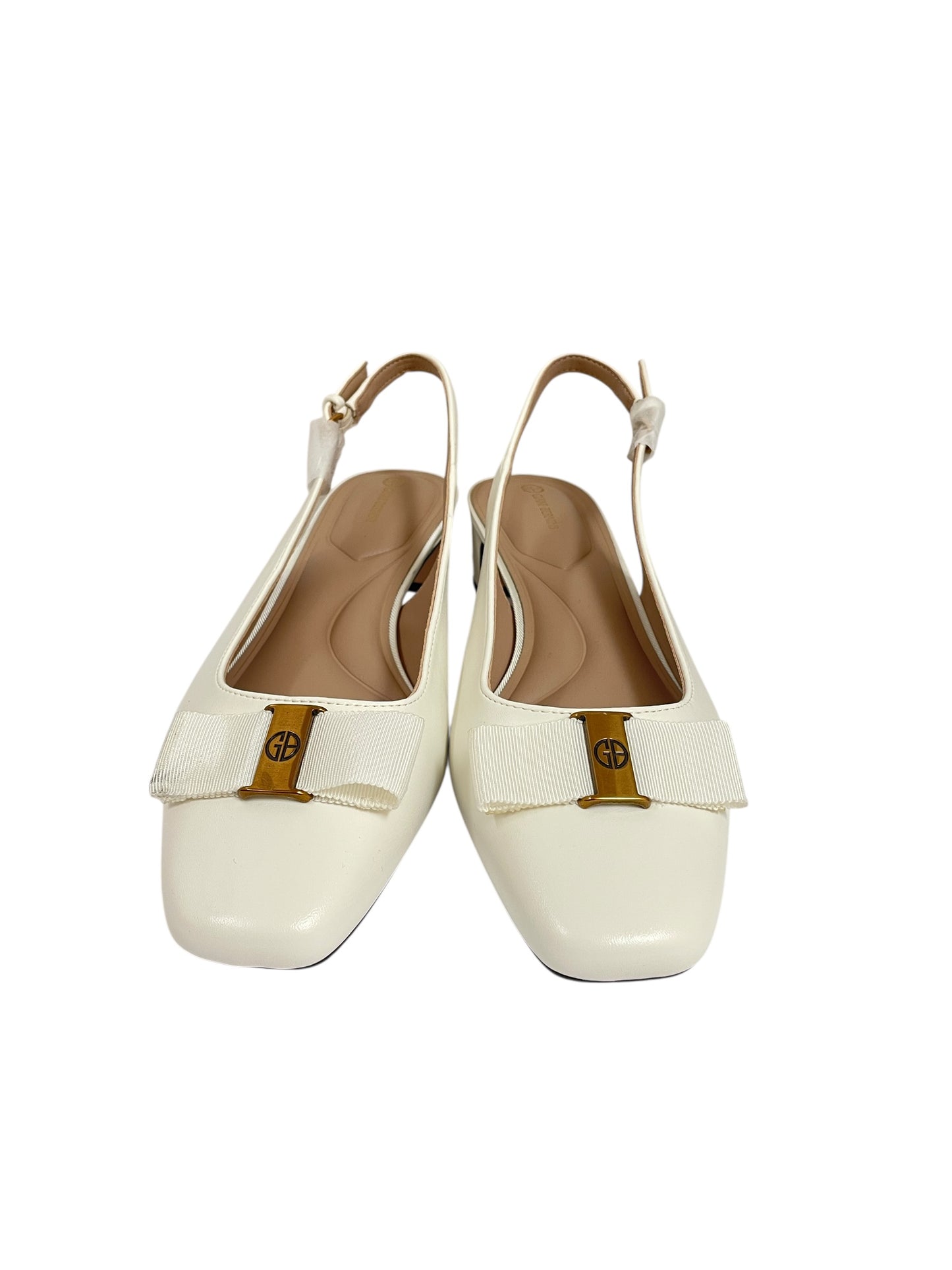 Shoes Heels Block By Giani Bernini In White, Size:9