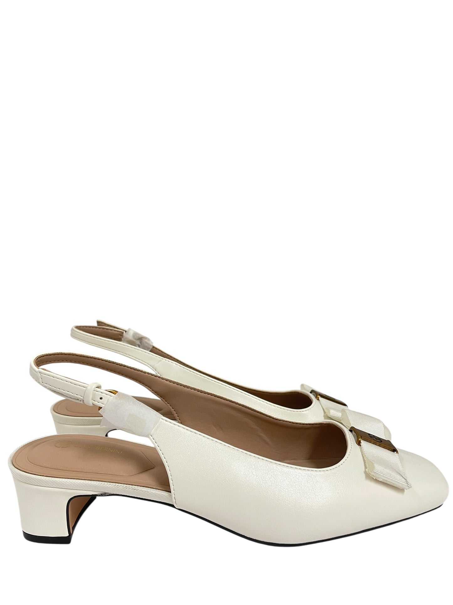 Shoes Heels Block By Giani Bernini In White, Size:9