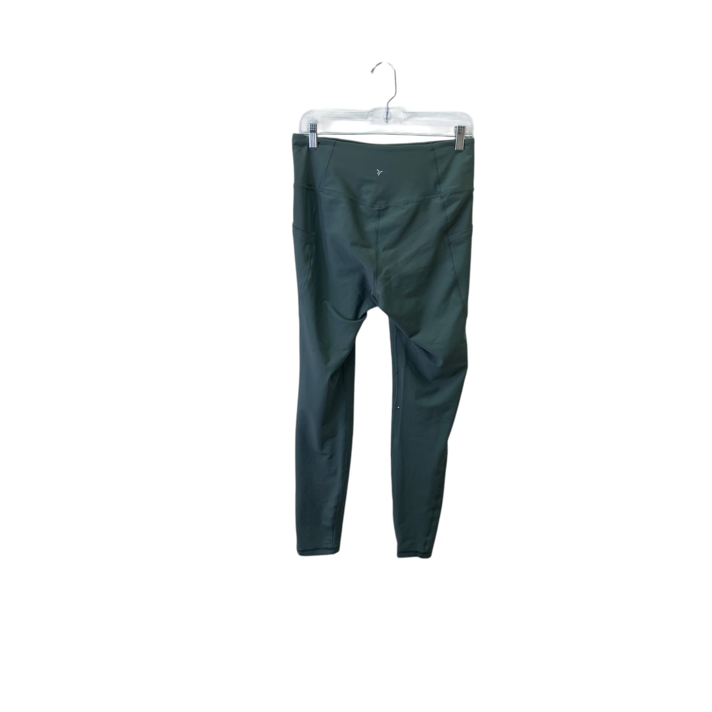 Athletic Leggings By Old Navy In Green, Size:L