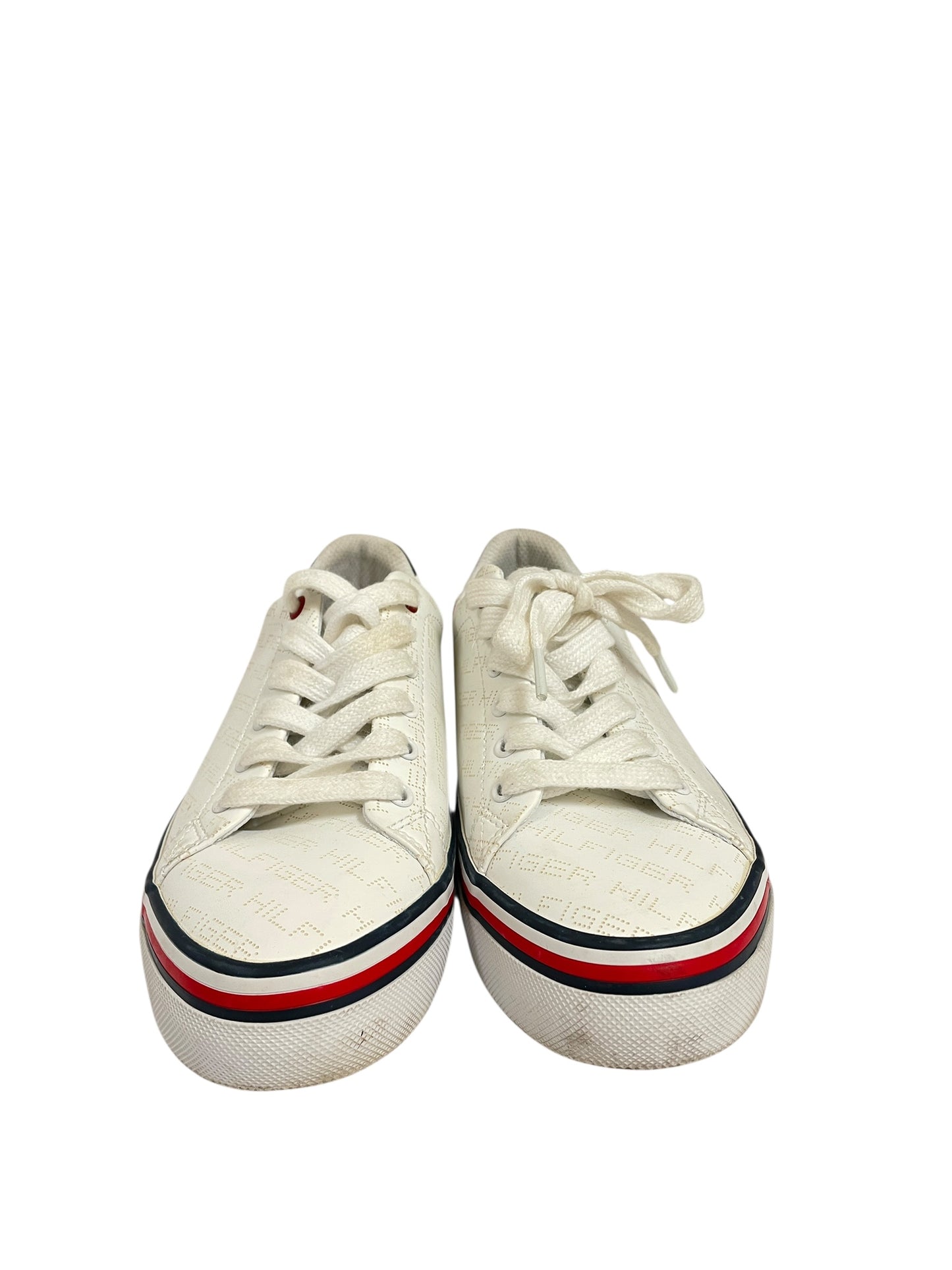 Shoes Sneakers By Tommy Hilfiger In Blue & Red & White, Size:6.5