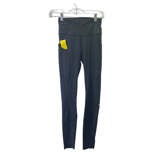 Athletic Leggings By Lululemon In Grey, Size:Xs