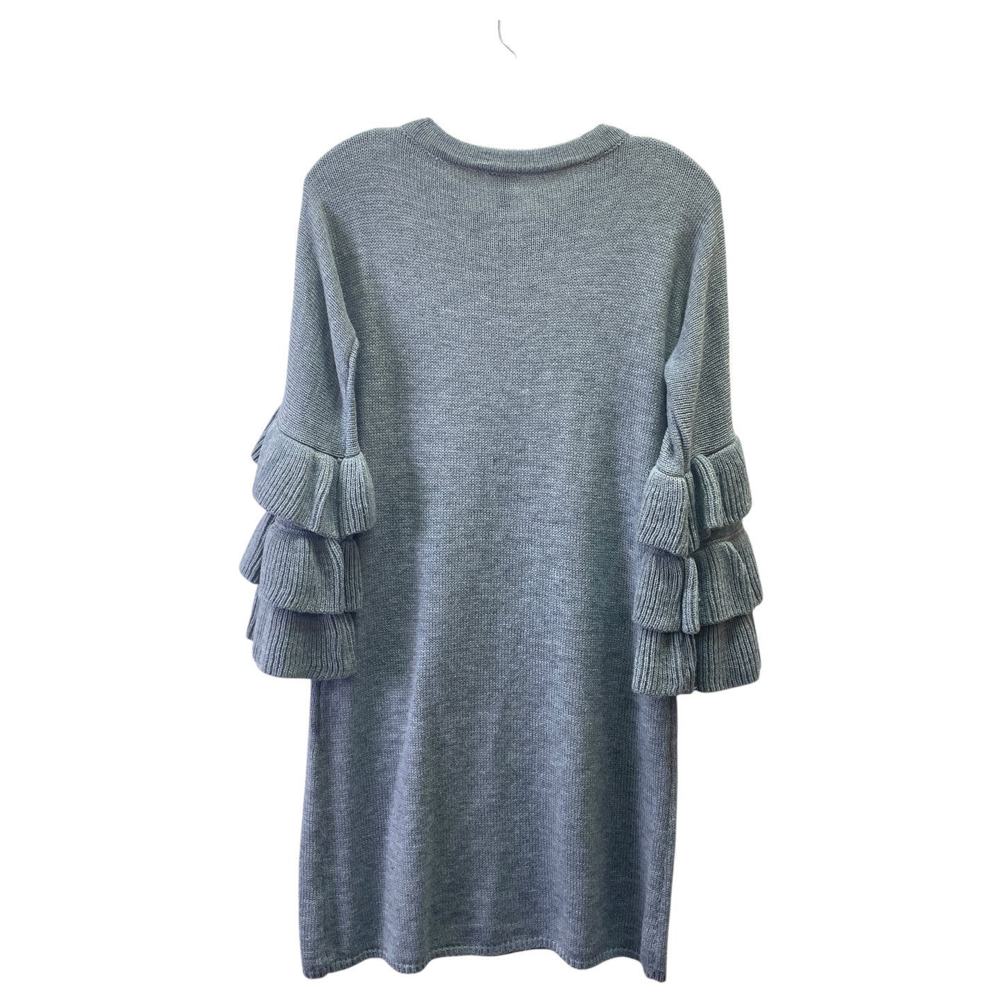 Dress Sweater By Moon And Madison In Grey, Size:M
