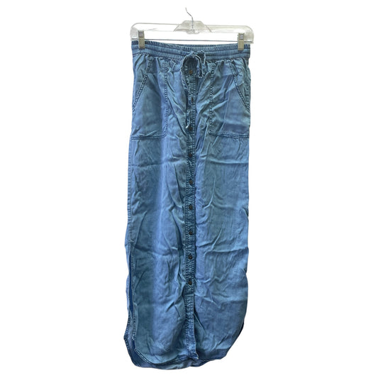 Skirt Maxi By C And C In Blue, Size:2