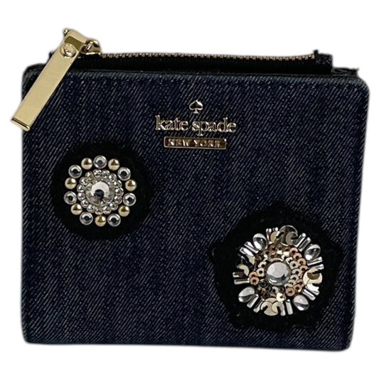 Wallet Designer By Kate Spade In Blue, Size:Small