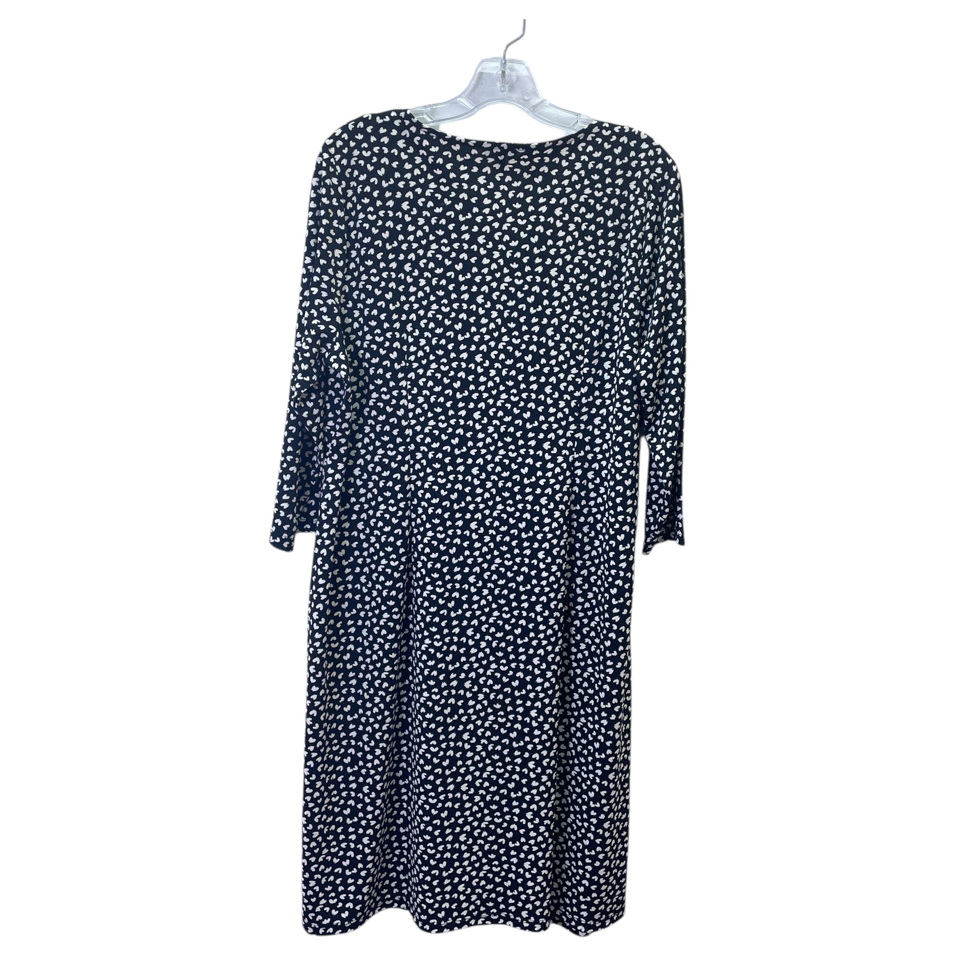 Dress Casual Short By Talbots In Black & Cream, Size:2X – Clothes Mentor Mayfield Heights OH Dress Casual Short By Talbots In Black & Cream, Size:2X – Clothes Mentor Mayfield Heights OH