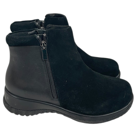 Boots Ankle Flats By Drew In Black, Size:5.5