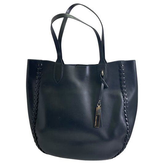 Handbag Leather By Vince Camuto In Black, Size:Large