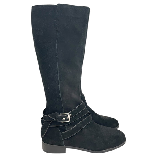 Boots Mid-Calf Flats By Kensie In Black, Size:8.5