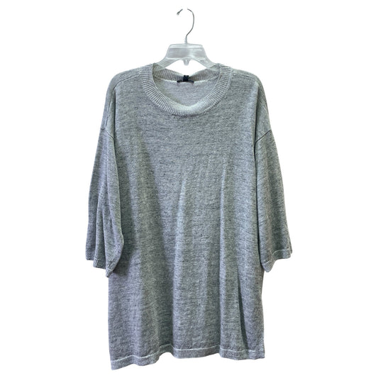 Sweater Ss By Eileen Fisher In Grey, Size:L