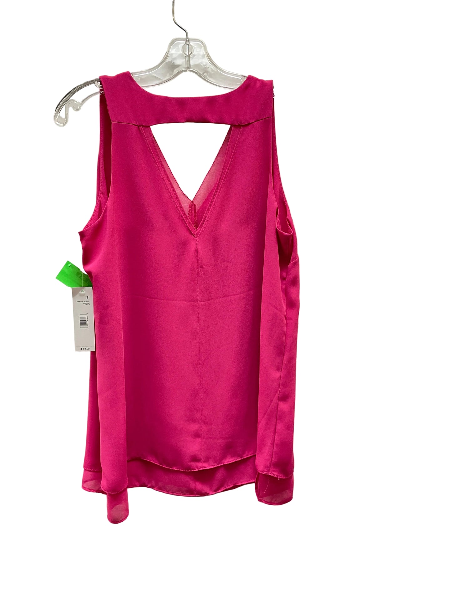 Top Sleeveless By Tahari In Pink, Size:S