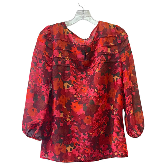 Top Ls By Loft In Red, Size:S