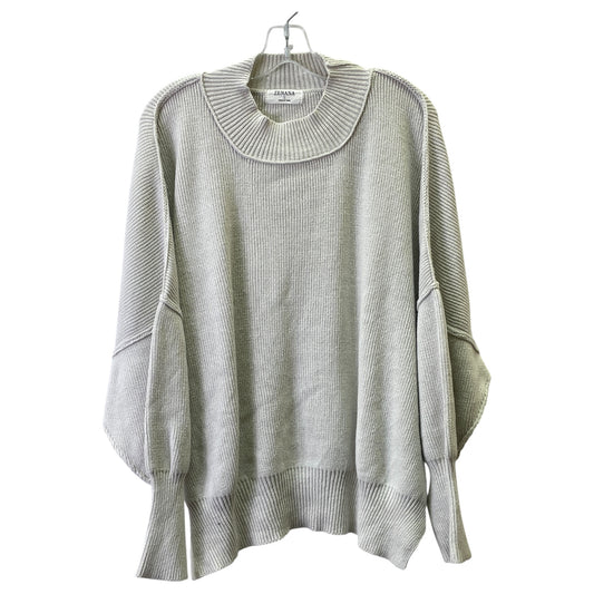 Sweater By ZENANA In Taupe, Size:L