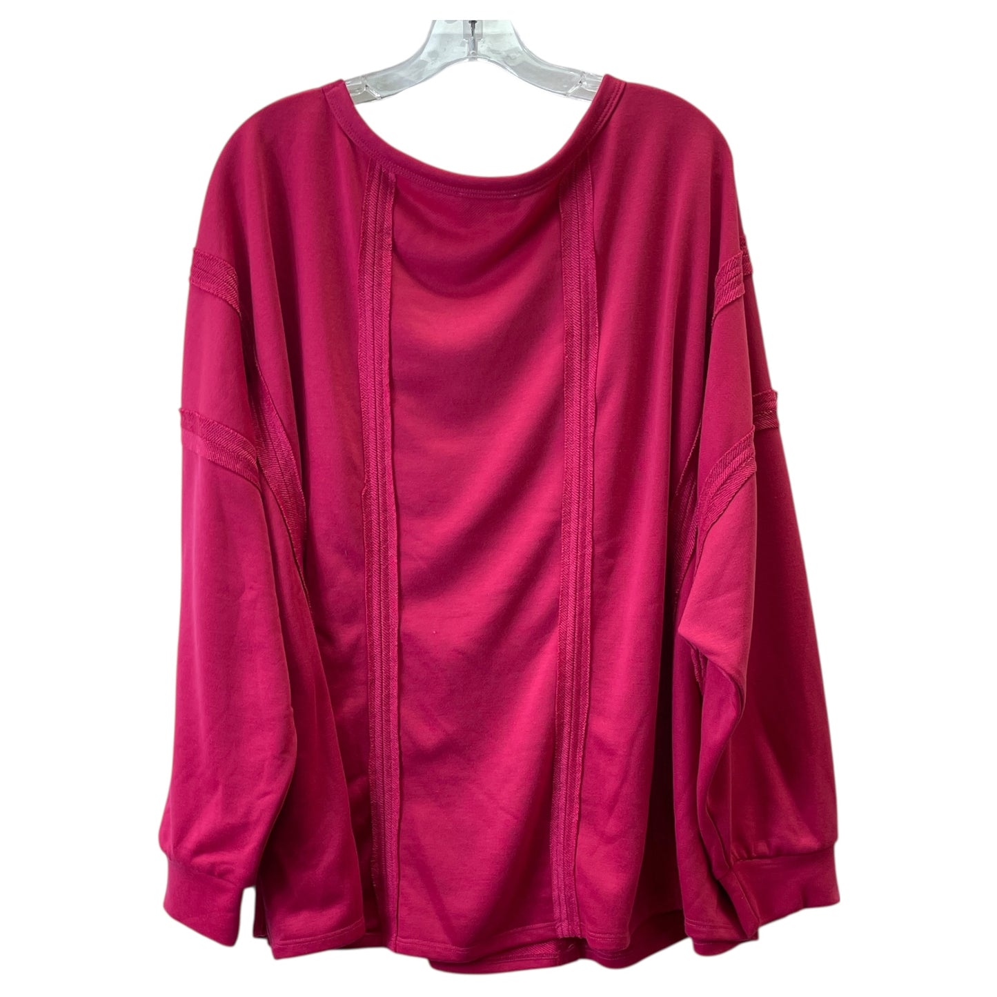 Top Ls By Andree By Unit In Pink, Size:2X