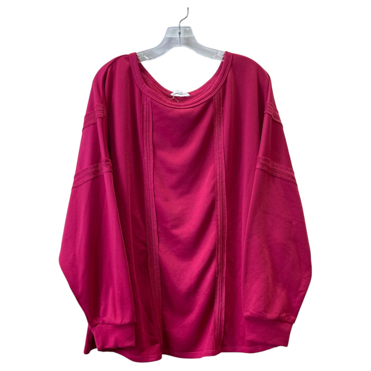 Top Ls By Andree By Unit In Pink, Size:2X