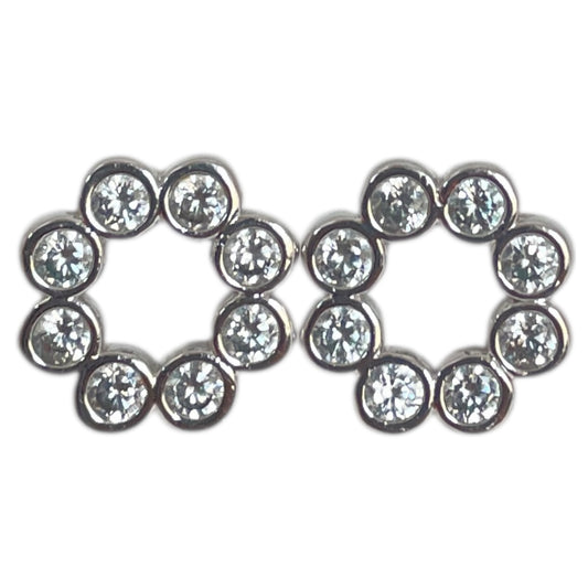 Earrings Designer By Kate Spade In Silver